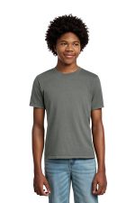 Port & Co Youth Beach Wash Garment-Dyed Tee. PC099Y Pewter
