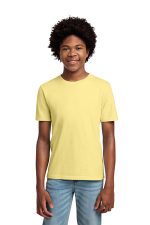 Port & Co Youth Beach Wash Garment-Dyed Tee. PC099Y Popcorn