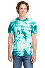 Port & Co Crystal Tie-Dye Tee PC145 Teal