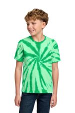 Port & Co Youth Tie-Dye Tee. PC147Y Kelly