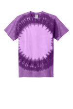 Port & Co Window Tie-Dye Tee. PC149 Purple