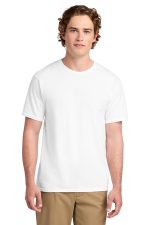 Port & Co Ring Spun Cotton Tee. PC150 White