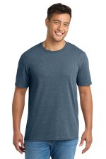 Port & Co Tri-Blend Tee. PC330 Steel Blue Heather