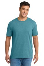 Port & Co Tri-Blend Tee. PC330 Vivid Teal Heather