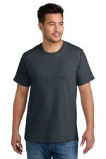 Port & Co CVC Tee PC340 Dark Heather Grey