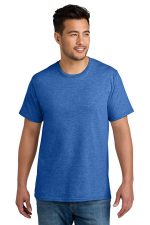 Port & Co CVC Tee PC340 Heather Royal