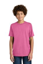 Port & Co Youth CVC Tee PC340Y Awareness Pink