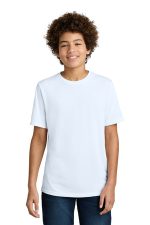 Port & Co Youth CVC Tee PC340Y White
