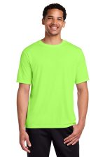 Port & Co Performance Tee. PC380 Neon Green