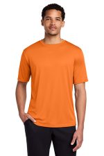Port & Co Performance Tee. PC380 Neon Orange