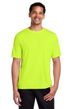 Port & Co Performance Tee. PC380 Neon Yellow