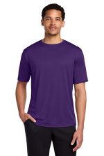 Port & Co Performance Tee. PC380 Team Purple