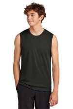 Port & Co Performance Sleeveless Tee PC380SL Jet Black