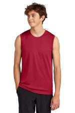 Port & Co Performance Sleeveless Tee PC380SL Red