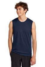 Port & Co Performance Sleeveless Tee PC380SL True Navy