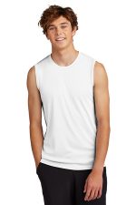 Port & Co Performance Sleeveless Tee PC380SL White