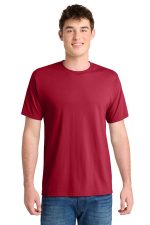 Port & Co Performance Blend Tee. PC381 Red