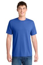 Port & Co Performance Blend Tee. PC381 True Royal