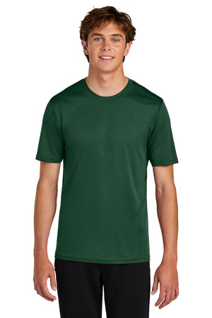 Port & Co Heather Performance Tee PC390 Vintage Forest Green