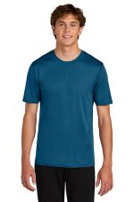 Port & Co Heather Performance Tee PC390 Vintage Sapphire