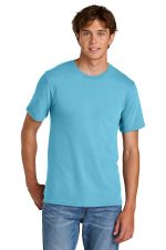 Port & Co Easy Cotton Tee PC43 Aquatic Blue