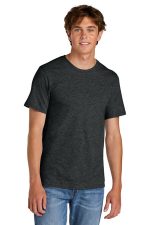 Port & Co Easy Cotton Tee PC43 Black Heather