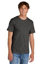 Port & Co Easy Cotton Tee PC43 Dark Heather Grey