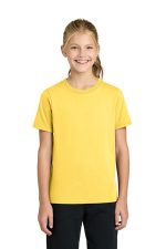 Port & Co Youth Easy Cotton Tee PC43Y Yellow