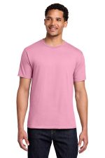 Port & Co Fan Favorite Tee. PC450 Candy Pink