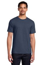 Port & Co Fan Favorite Tee. PC450 Heather Navy