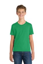 Port & Co Youth Fan Favorite Tee. PC450Y Athletic Kelly