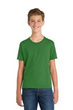 Port & Co Youth Fan Favorite Tee. PC450Y Kiwi Green