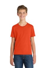 Port & Co Youth Fan Favorite Tee. PC450Y Orange