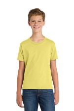 Port & Co Youth Fan Favorite Tee. PC450Y Yellow