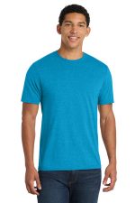 Port & Co Fan Favorite Blend Tee. PC455 Sapphire Heather