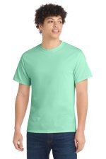 Port & Co Core Cotton Tee. PC54 Jadeite