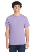 Port & Co Core Cotton Tee. PC54 Lavender
