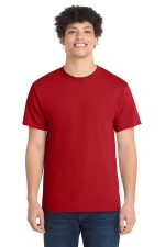 Port & Co Core Cotton Tee. PC54 Red