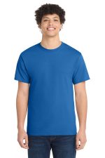 Port & Co Core Cotton Tee. PC54 Royal