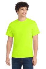 Port & Co Core Cotton Tee. PC54 S. Green