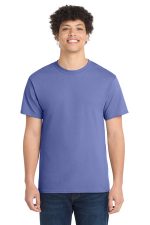 Port & Co Core Cotton Tee. PC54 Violet