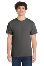 Port & Co Tall Core Cotton Tee PC54T Charcoal