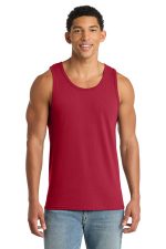 Port & Co Core Cotton Tank Top. PC54TT Red