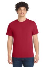 Port & Co Tall Core Blend Tee. PC55T Red