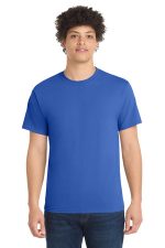 Port & Co Tall Core Blend Tee. PC55T Royal