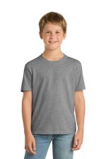 Port & Co Youth Core Blend Tee. PC55Y Athletic Heather