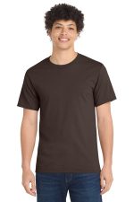 Port & Co Essential Tee. PC61 Brown