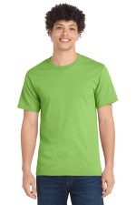 Port & Co Essential Tee. PC61 Lime