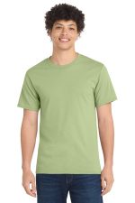 Port & Co Essential Tee. PC61 Pistachio