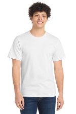 Port & Co Essential Tee. PC61 White